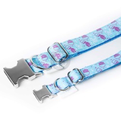 April & June Blue Cactus leash