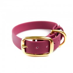 Bubark collar - Claret