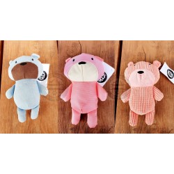 Stuffed bear in two colors